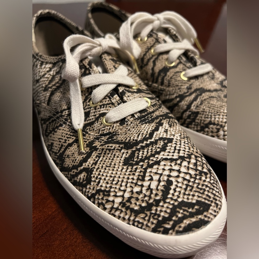 Keds Memory Foam Sneakers In Snake Pattern - image 6
